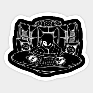 DJ Alien Sticker